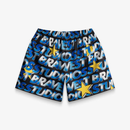 Bravest Studios 'Fenom' Shorts Blue / Yellow - SOLE SERIOUSS (3)