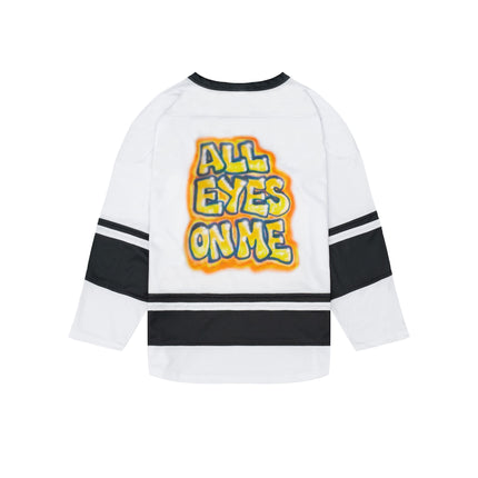 Bravest Studios 'Jesus Piece' Hockey Jersey White