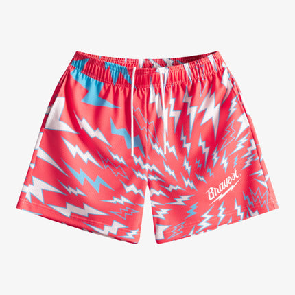 Bravest Studios 'Lightning' Shorts Pink - SOLE SERIOUSS (1)