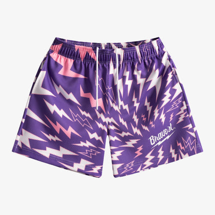 Bravest Studios 'Lightning' Shorts Purple - SOLE SERIOUSS (1)