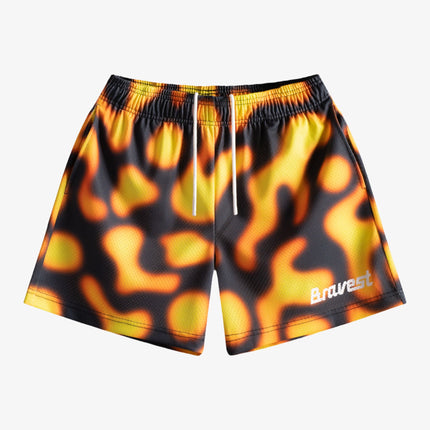 Bravest Studios 'Magma' Shorts Black / Orange - SOLE SERIOUSS (1)