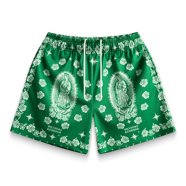 Bravest Studios 'Mary' Shorts Green