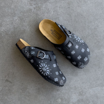 Bravest Studios 'Paisley' Clogs Black - SOLE SERIOUSS (2)