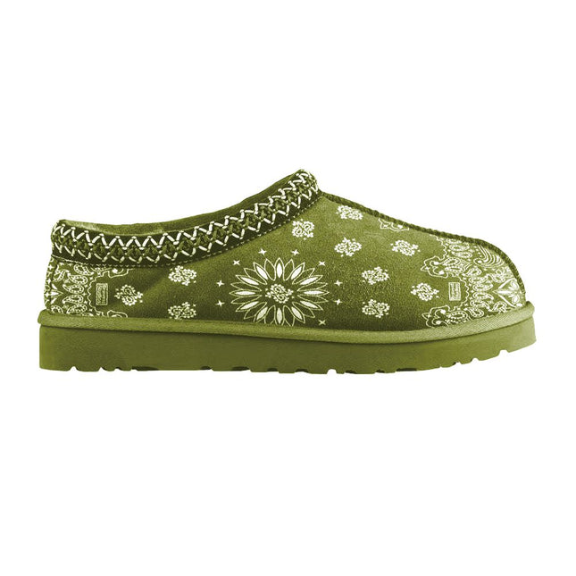 Bravest Studios 'Paisley' Slippers Olive