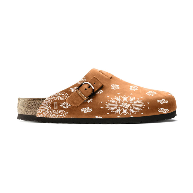 Bravest Studios 'Paisley' Suede Clogs Hazel