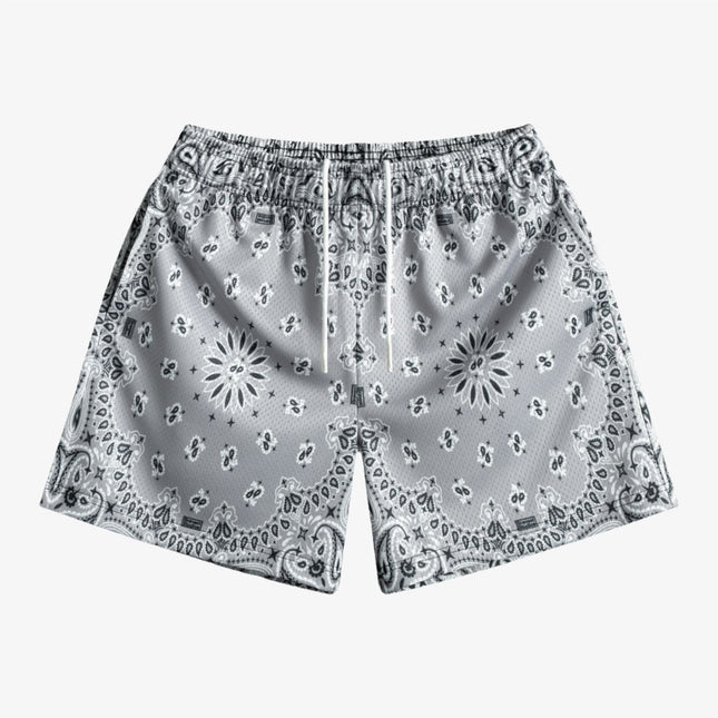 Bravest Studios 'Paisley V2' Shorts Grey (SS23) 23SSPASHGB - SOLE SERIOUSS (1)