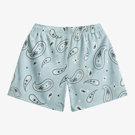 Bravest Studios 'Paisley V3' Shorts Sky Blue - SOLE SERIOUSS (2)