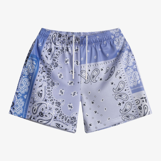 Bravest Studios 'Patchwork Paisley' Shorts Sky - SOLE SERIOUSS (1)