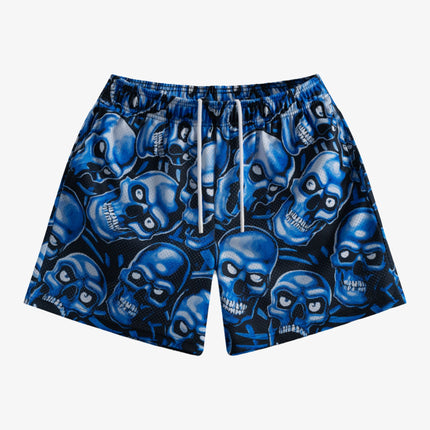 Bravest Studios 'Skully' Shorts Blue - SOLE SERIOUSS (1)