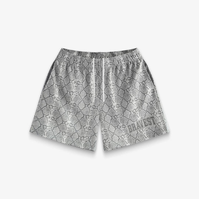 Bravest Studios 'Snakeskin' Shorts Grey - SOLE SERIOUSS (1)