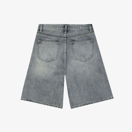 Bravest Studios 'Union' Jorts Jean Denim Shorts Washed Blue - SOLE SERIOUSS (2)