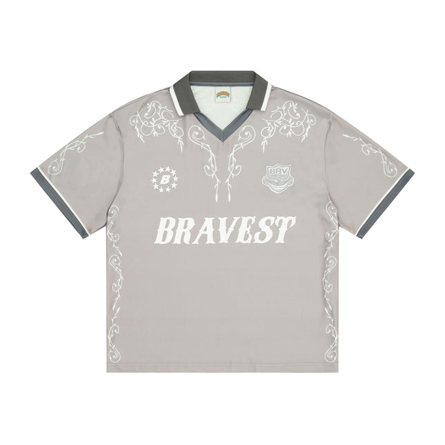 Bravest Studios 'Western' Jersey Grey