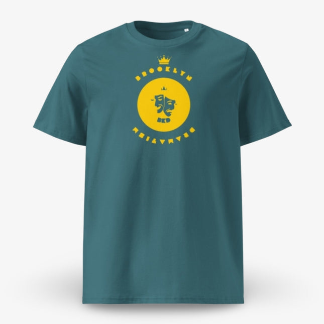 Brooklyn Dramatism 'BKD Classic Logo' Euro Tee Green / Yellow (Slim Fit) - SOLE SERIOUSS (1)