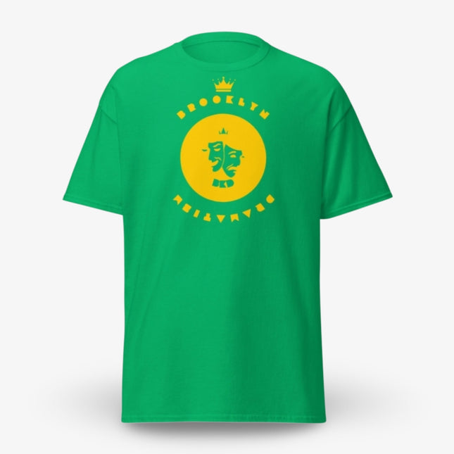 Brooklyn Dramatism 'BKD Classic Logo' Tee Irish Kelly Green / Yellow - SOLE SERIOUSS (1)