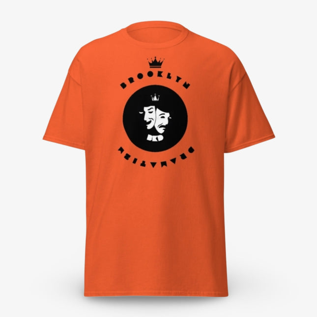 Brooklyn Dramatism 'BKD Classic Logo' Tee Starfish Orange / Black - SOLE SERIOUSS (1)
