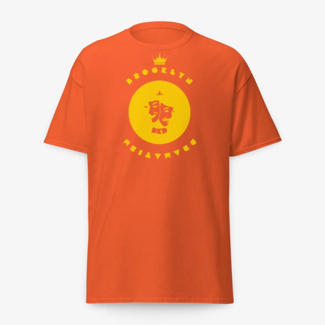Brooklyn Dramatism 'BKD Classic Logo' Tee Starfish Orange / Yellow - SOLE SERIOUSS (1)