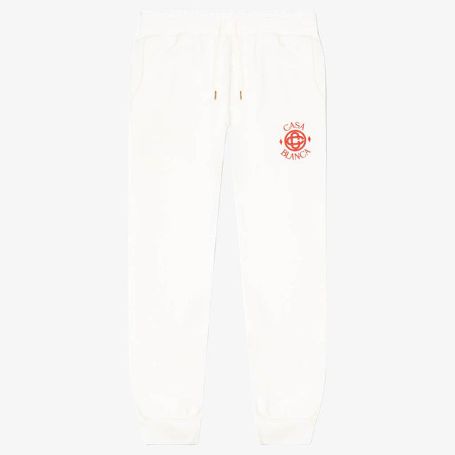 Casablanca 'Casa Sport' Embroidered Sweatpant Off-White - SOLE SERIOUSS (1)