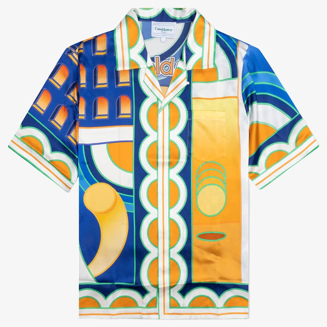 Casablanca 'Paysage Silk' Satin Shirt Multi-Color - Atelier-lumieres Cheap Sneakers Sales Online (1)