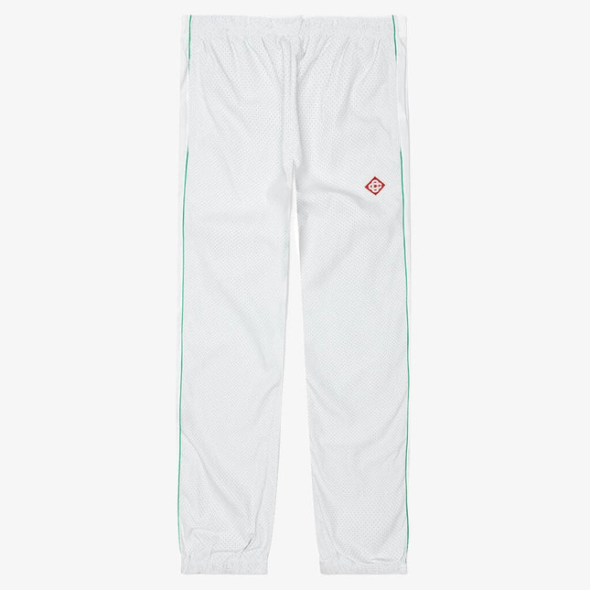 Casablanca Perforated Layered Track Pant White / Green - SOLE SERIOUSS (1)