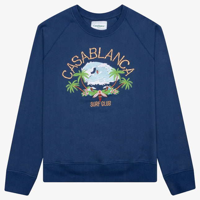 Casablanca 'Surf Club' Embroidered Sweatshirt Navy - Atelier-lumieres Cheap Sneakers Sales Online (1)