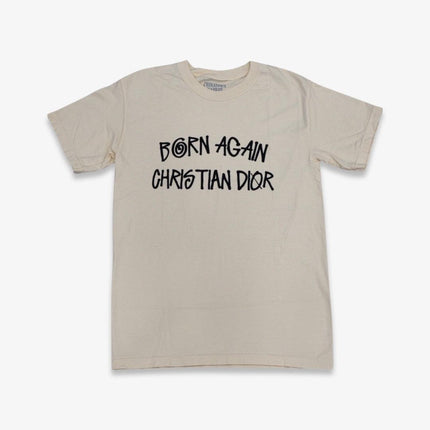 Chinatown Market T-Shirt 'Designer Born Again Christian Dior' Cream SS20 - SOLE SERIOUSS (1)