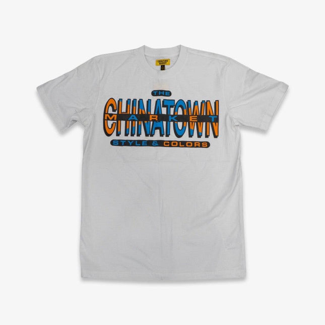 Chinatown Market T-Shirt 'Style and Colors' White - SOLE SERIOUSS (1)