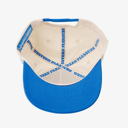 Communal Cowboy 'Even Cowgirls Get The Blues' Snapback Hat Vintage Blue / Vintage White | SOLE SERIOUSS [3]