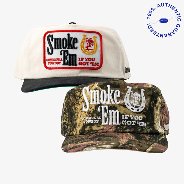 Communal Cowboy 'Smoke 'Em' Snapback Hat | SOLE SERIOUSS [1]