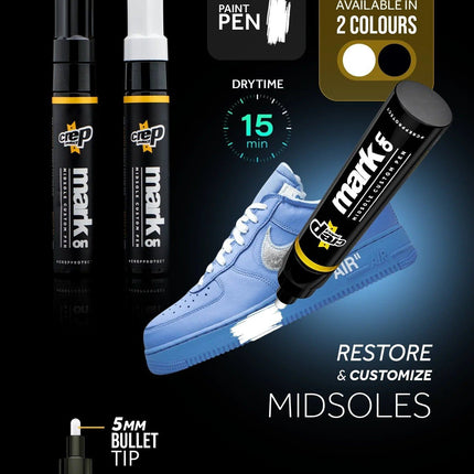 Crep Protect Mark-On Midsole Custom Pen (White) - SOLE SERIOUSS (3)