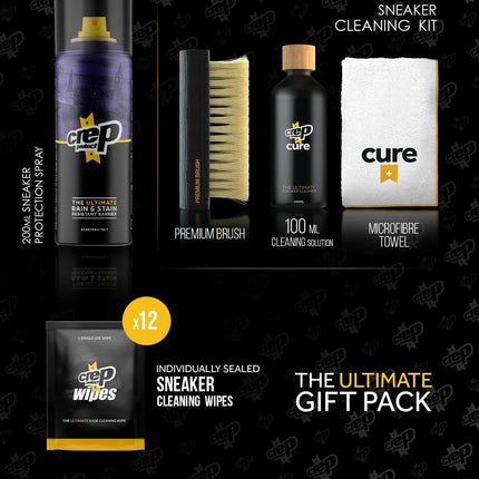 Crep Protect Ultimate Sneaker Care Gift Pack (Spray / Solution / Wipes / Brush / Cloth) - SOLE SERIOUSS (3)