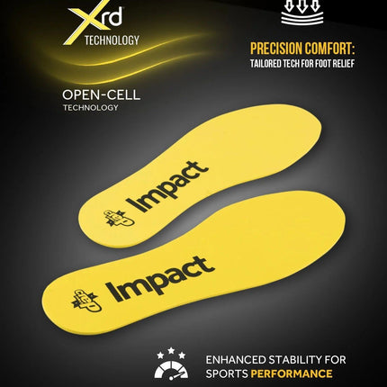 Crep Protect Ultimate Sneaker Poron XRD Insoles (Impact) Yellow - SOLE SERIOUSS (3)