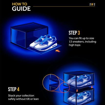 Crep Protect Ultimate Sneaker Storage Box Crate 2.0 (2 Pack) - SOLE SERIOUSS (14)