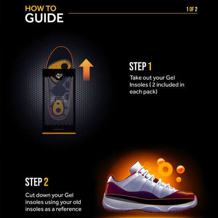 Crep Protect Ultimate Sneakers & Shoes Gel Insoles - SOLE SERIOUSS (7)