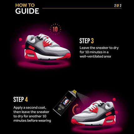 Crep Protect x NBA Ultimate Rain and Stain Resistant Barrier Protection Spray | SOLE SERIOUSS [4]