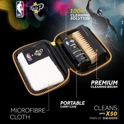 Crep Protect x NBA Ultimate Shoe Cure Cleaning Travel Kit (Solution / Brush / Cloth) - SOLE SERIOUSS (2)