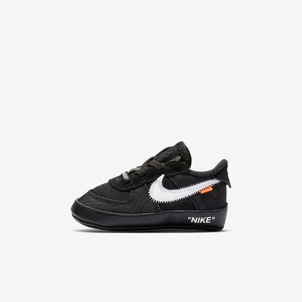 (Crib Bootie) Nike Air Force 1 Low x Off-White 'Black' (2018) BV0854-001 - SOLE SERIOUSS (1)