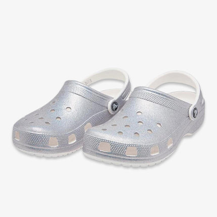 Crocs Classic Clog 'Metallic Silver / Glitter' () 207551-90H - SOLE SERIOUSS (2)