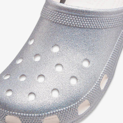 Crocs Classic Clog 'Metallic Silver / Glitter' () 207551-90H - SOLE SERIOUSS (5)
