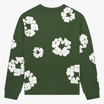 Denim Tears L/S Long Sleeve T-Shirt 'The Cotton Wreath' Green (FW24) | SOLE SERIOUSS [2]