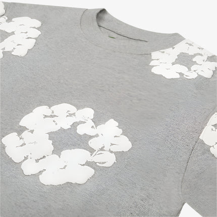 Denim Tears L/S Long Sleeve T-Shirt 'The Cotton Wreath' Grey (FW24) | SOLE SERIOUSS [3]