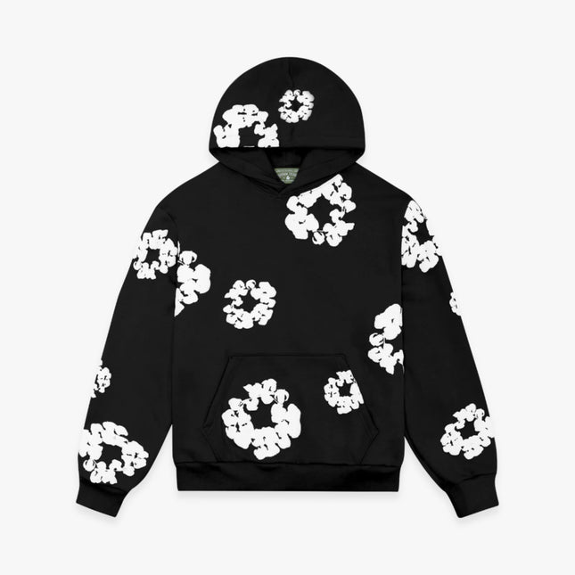 Denim Tears Pullover Hooded Sweatshirt 'The Cotton Wreath' Black FW23 - Atelier-lumieres Cheap Sneakers Sales Online (1)