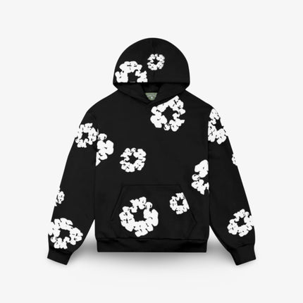 Denim Tears Pullover Hooded Sweatshirt 'The Cotton Wreath' Black FW23 - SOLE SERIOUSS (4)