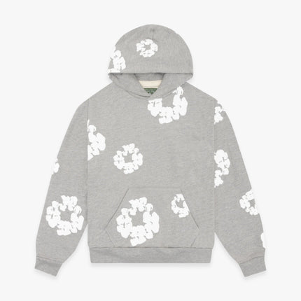 Denim Tears Pullover Hooded Sweatshirt 'The Cotton Wreath' Grey (FW23) 301-070-30 - SOLE SERIOUSS (1)