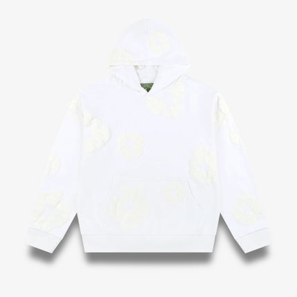 Denim Tears Pullover Hooded Sweatshirt 'The Cotton Wreath Monochrome' White (SS24) | SOLE SERIOUSS [1]