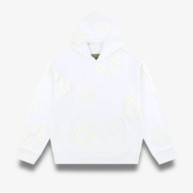 Denim Tears Pullover Hooded Sweatshirt 'The Cotton Wreath Monochrome' White (SS24) | SOLE SERIOUSS [1]