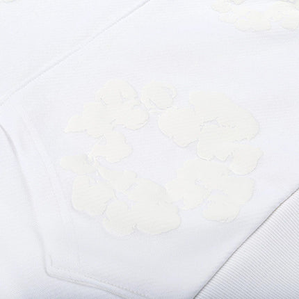 Denim Tears Pullover Hooded Sweatshirt 'The Cotton Wreath Monochrome' White (SS24) | SOLE SERIOUSS [3]