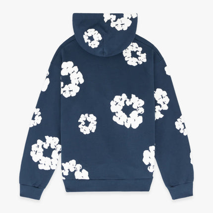 Denim Tears Pullover Hooded Sweatshirt 'The Cotton Wreath' Navy (FW23) 301-080-30 - SOLE SERIOUSS (2)