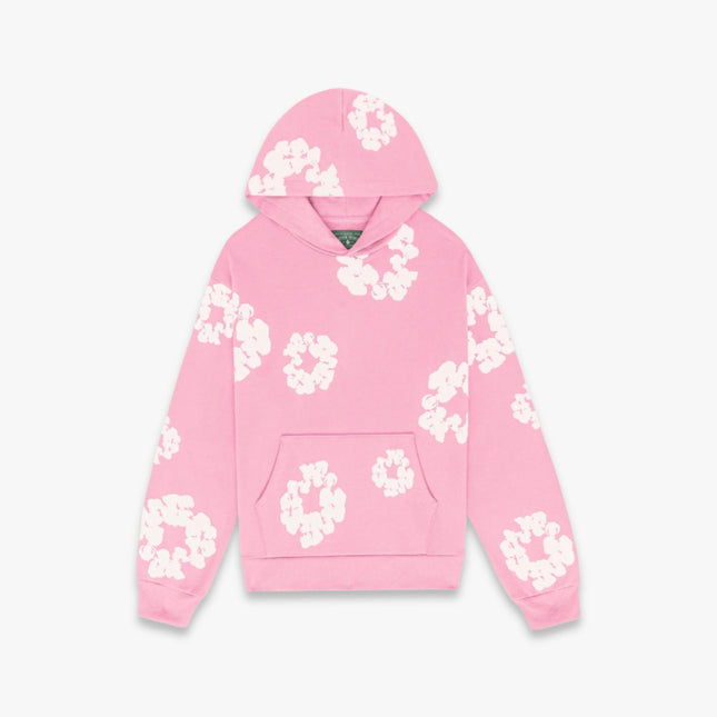 Denim Tears Pullover Hooded Sweatshirt 'The Cotton Wreath' Pink (FW23) 301-100-30 - SOLE SERIOUSS (1)