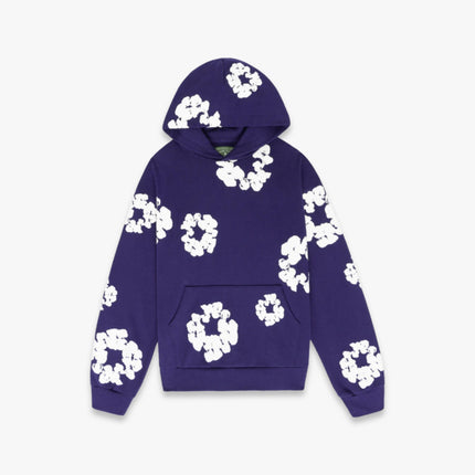 Denim Tears Pullover Hooded Sweatshirt 'The Cotton Wreath' Purple (FW23) 301-200-30 - SOLE SERIOUSS (1)