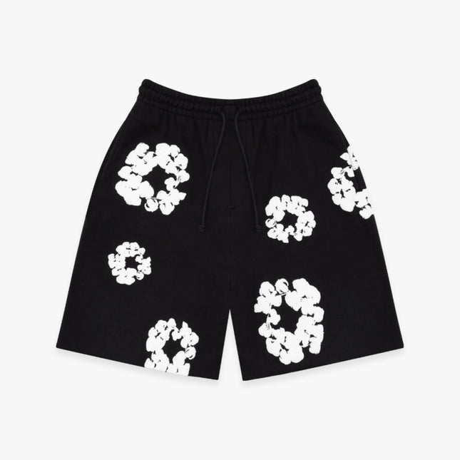 Denim Tears Shorts 'The Cotton Wreath' Black FW23 - Atelier-lumieres Cheap Sneakers Sales Online (1)